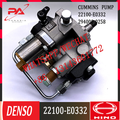 294000-0258 Diesel-Injektionspumpe 22100-E0332 Autoteile Hochdruck