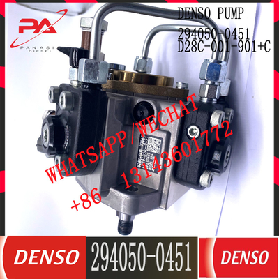 Echte HP4 Kraftstoffeinspritzdüse 294050-0451 D28C-001-901+C für SHANGCHAI-Maschine