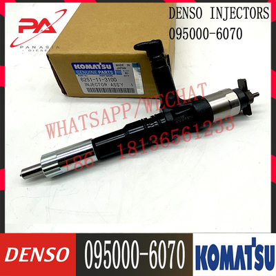 Allgemeiner Schienen-Injektor 095000-6070 für KOMATSU PC350-7 PC400-7 6251-11-3100