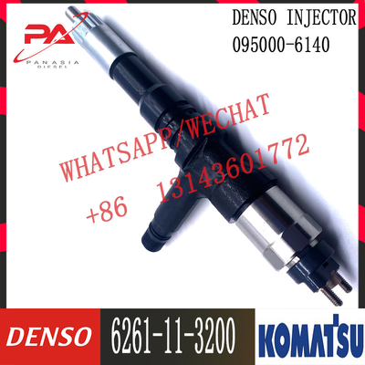 6261-11-3200 Diesel-PC800-8 D155AX-6 Motorkraftstoffinjektor KOMATSU 6261-11-3200 095000-6140