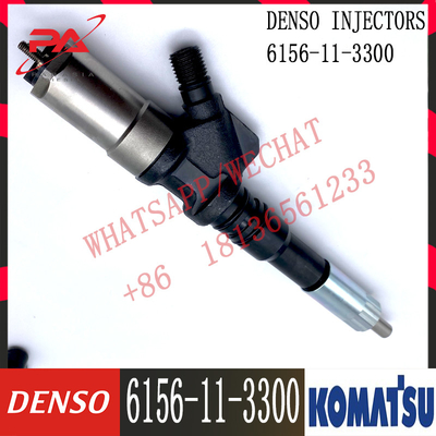 Injektor des Motorkraftstoff-6D125 6156-11-3300 095000-1211 für Bagger Denso KOMATSU