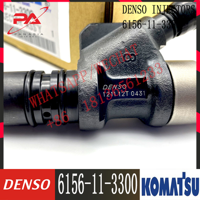 Injektor des Motorkraftstoff-6D125 6156-11-3300 095000-1211 für Bagger Denso KOMATSU