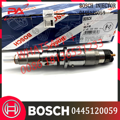 Allgemeiner Schienen-Dieselinjektor 0445120059 Bosch für KOMATSU Cummins SAA6D107E-1 3976372